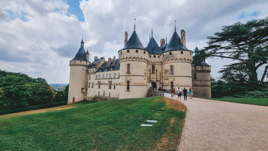 Castelo de Chaumont-sur-Loire, conhecido pelo festival de jardins
